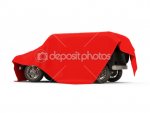 dep_23880269-Red-Cloth-Covered-Modern-SUV-Car-on-white-background.jpg
